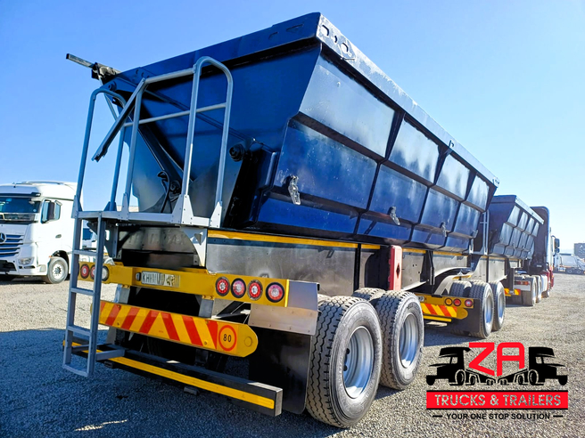 2021 TRAILMAX 45 CUBE SIDE TIPPER TRAILER [#53095]